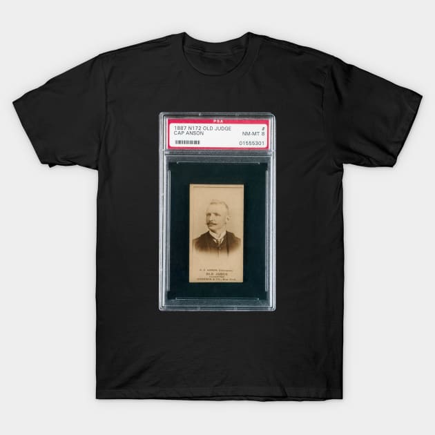 1887 Old Judge (N172) - CAP ANSON T-Shirt by anjaytenan